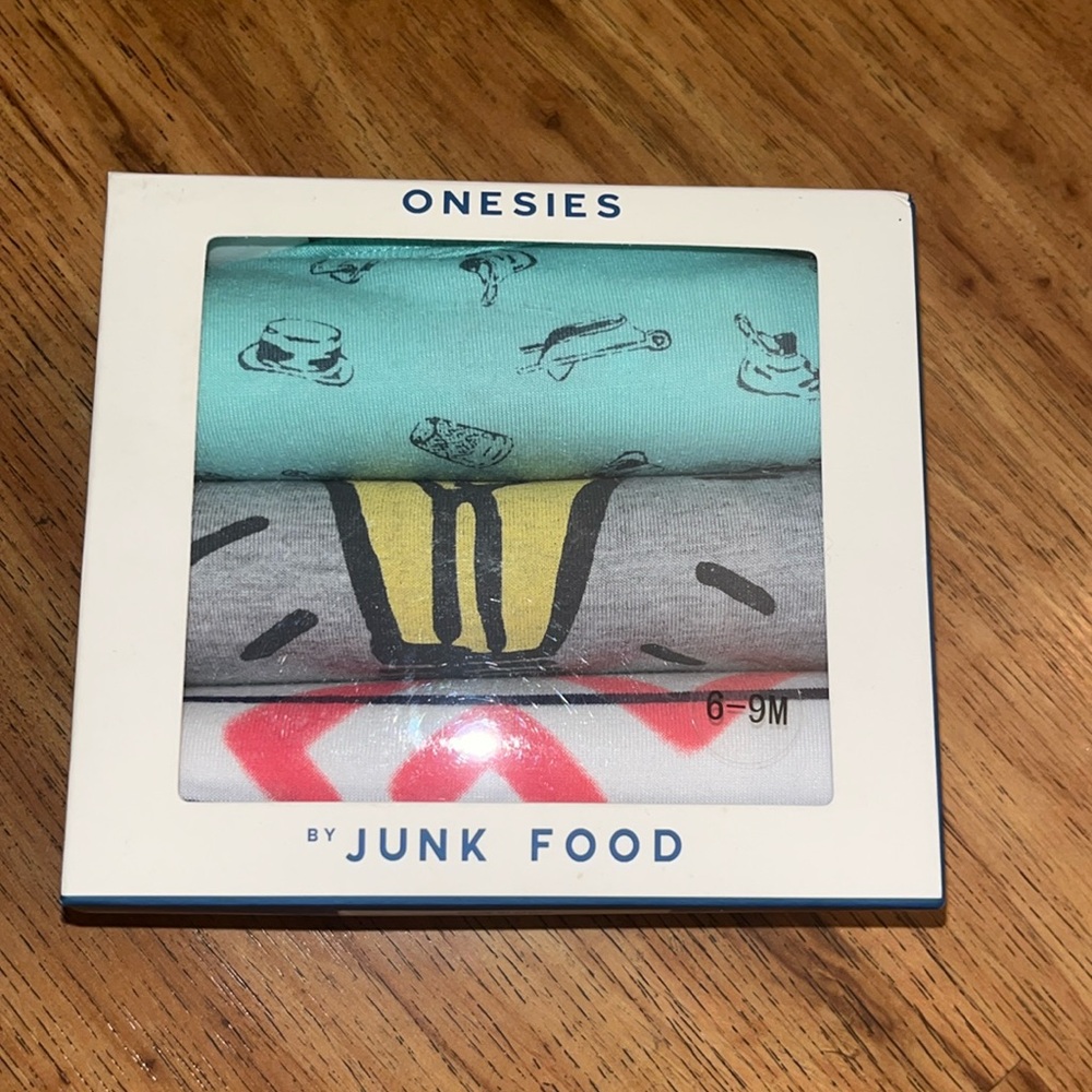 Junk food monopoly onesies